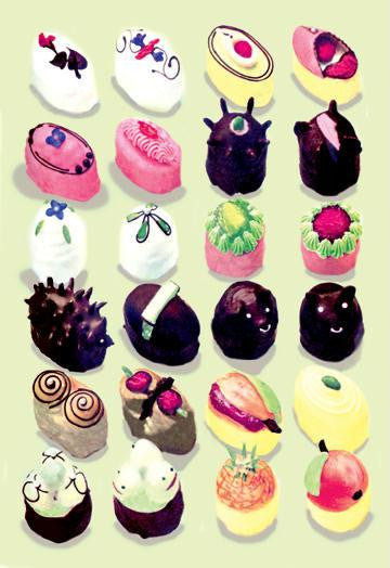 Various Desserts 12x18 Giclee on canvas