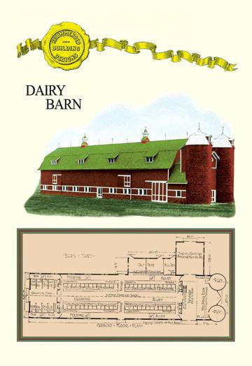 Dairy Barn 12x18 Giclee on canvas