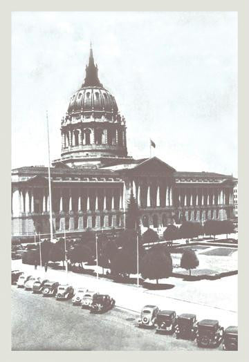 City Hall  San Francisco  CA 12x18 Giclee on canvas