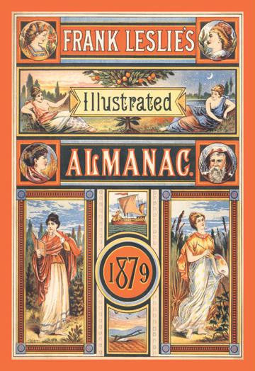 Frank Leslie&#39;s Illustrated Almanac: The Arts  1879 12x18 Giclee on canvas