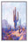 Cactus and Man 12x18 Giclee on canvas