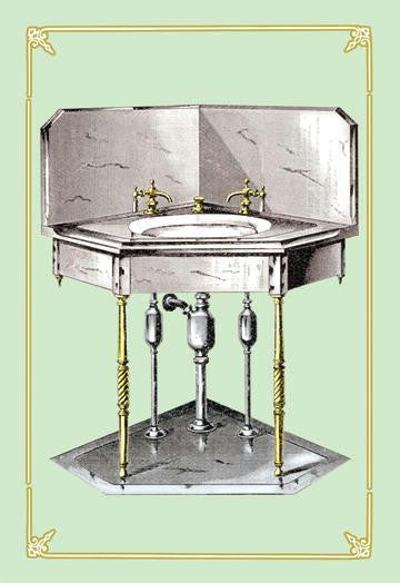 Mint Sink #1 12x18 Giclee on canvas