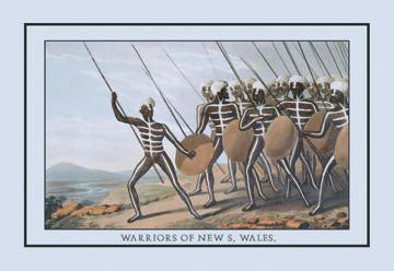 Warriors of New South Wales 12x18 Giclee on canvas