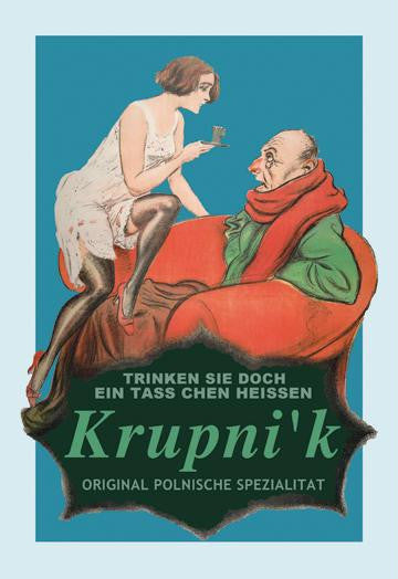 Krupni&#39;k Tea: The Original Polish Specialty 12x18 Giclee on canvas