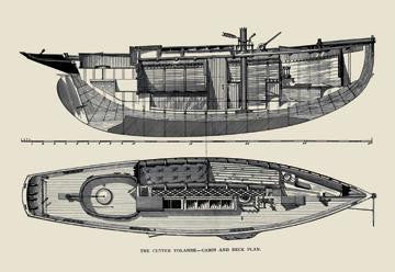 The Cutter Volande 12x18 Giclee on canvas