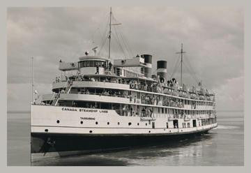 The Canada Steamships Lines 12x18 Giclee on canvas