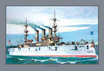 U.S.S. New York 12x18 Giclee on canvas