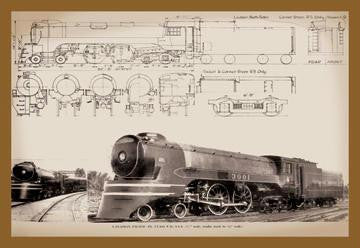 Canadian Pacific 12x18 Giclee on canvas