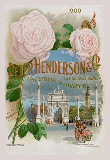 Peter Henderson and Co. - Everything for the Garden 12x18 Giclee on canvas