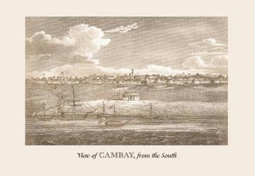 View of Cambay 12x18 Giclee on canvas