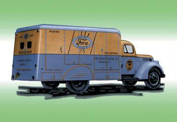 Genuine Fone Truck 12x18 Giclee on canvas