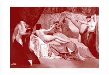 The Boudoir 12x18 Giclee on canvas