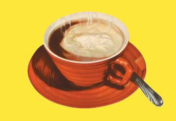 Hot Cup of Cocoa 12x18 Giclee on canvas