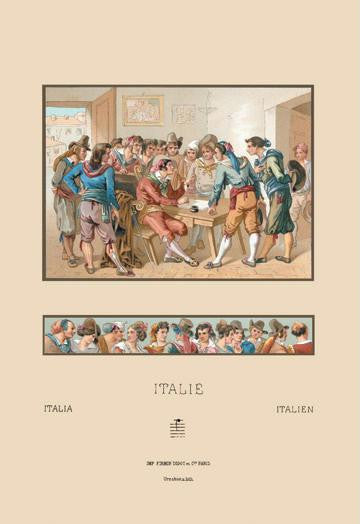 Italian Styles of the Nineteenth Century 12x18 Giclee on canvas