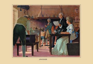 Lavoisier 12x18 Giclee on canvas