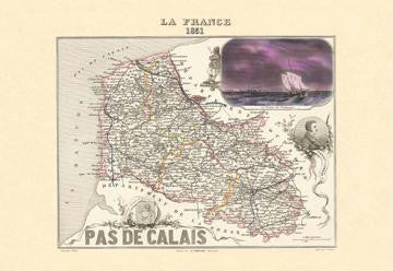 Pas de Calais 12x18 Giclee on canvas