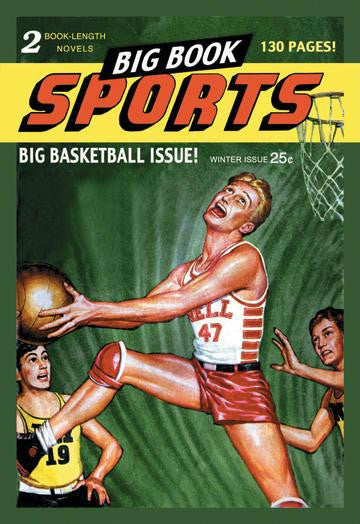 Big Book Sports: Big Basketball Issue! 12x18 Giclee on canvas