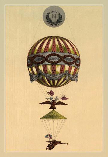 Ornate Balloon 12x18 Giclee on canvas