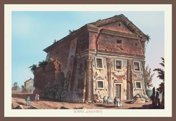 Temple of Bacchus 12x18 Giclee on canvas