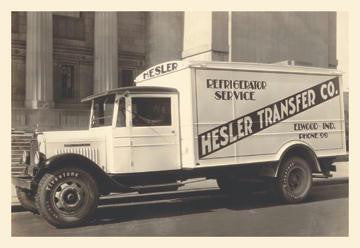 Hesler Transfer Co. 12x18 Giclee on canvas