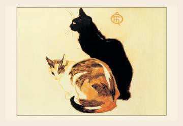 Les Chats 12x18 Giclee on canvas