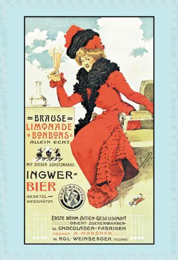 Ingwer Bier 12x18 Giclee on canvas