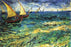 Seascape with Sailboats 12x18 Giclee on canvas