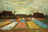 Flower Beds of Holland 12x18 Giclee on canvas