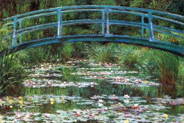 Japanese Footbridge 12x18 Giclee on canvas