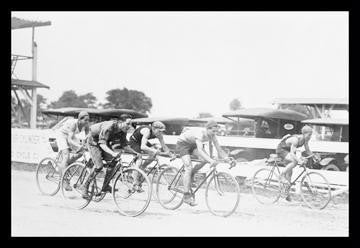 Bicycle Race in Washington D.C. 12x18 Giclee on canvas