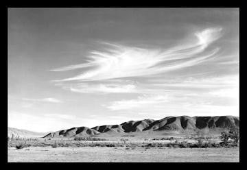 Landscape at Manzanar 12x18 Giclee on canvas