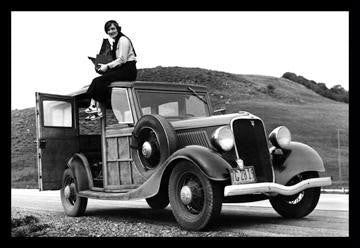 Dorothea Lange  Resettlement Administration Photographer 12x18 Giclee on canvas