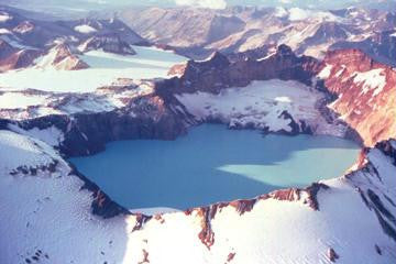 Katmai Crater 12x18 Giclee on canvas