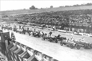 Automobile Racing near Washington D.C. 12x18 Giclee on canvas