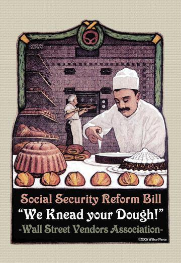 We Knead Your Dough! 12x18 Giclee on canvas