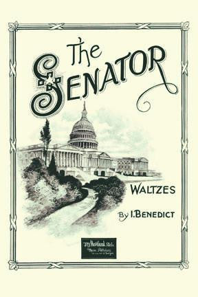 The Senator - Waltzes 12x18 Giclee on canvas