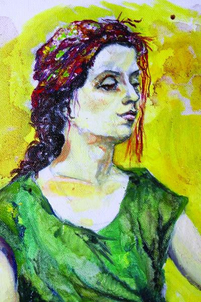 Eleanor 12x18 Giclee on canvas