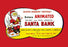 Animated Santa Bank 12x18 Giclee on canvas