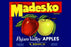 Madesko Brand Pajaro Valley Apples 12x18 Giclee on canvas