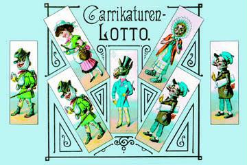 Carrikaturen Lotto 12x18 Giclee on canvas