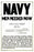 Navy men needed now 12x18 Giclee on canvas