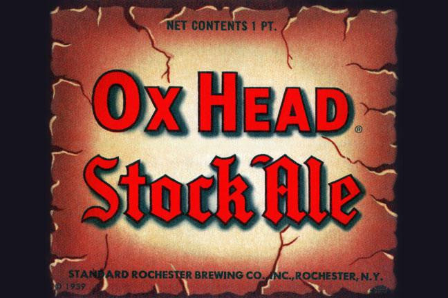 Ox Head Stock Ale 12x18 Giclee on canvas