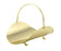 19in. Polished Brass   Woodbasket