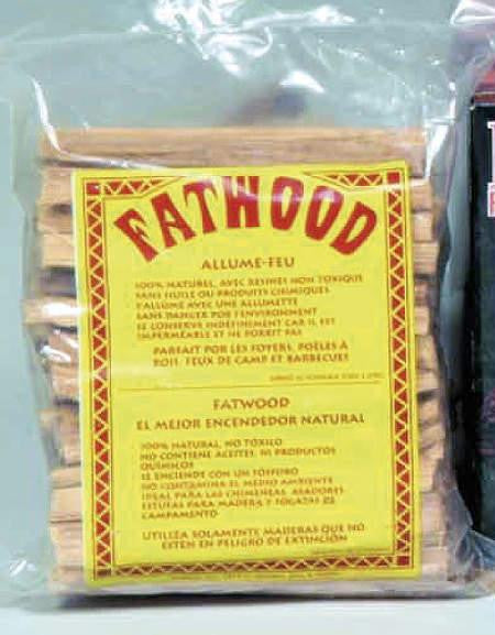 4 Pounds Fatwood In Poly Bag