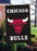 AFBUL Chicago Bulls 44x28 Applique Banner