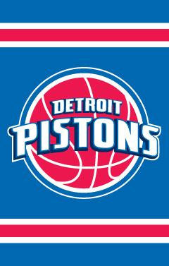 AFPIS Detroit Pistons 44x28 Applique Banner