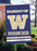 AFWS University of Washington 44x28 Applique Banner