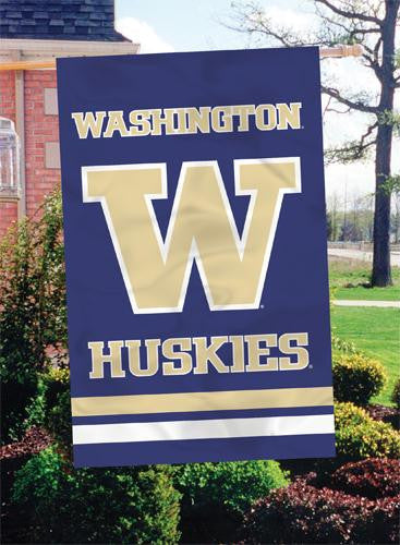 AFWS University of Washington 44x28 Applique Banner
