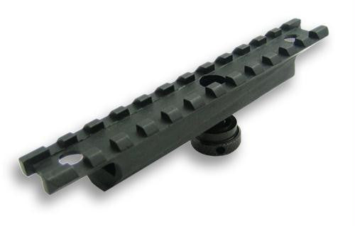 NcStar AR15 Carry Handle Adapter Weaver Mount 5 inch Us Forces Stanag Ring Compatible