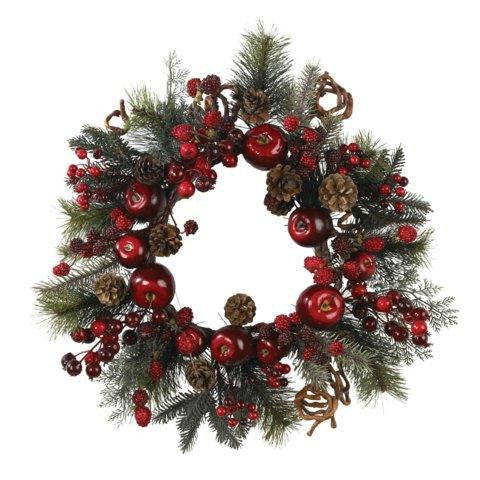 22 Inch Apple Berry Wreath